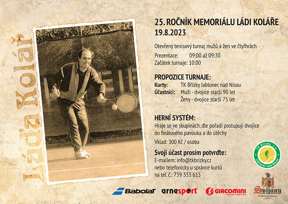 Memoriál Ládi Koláře 2023